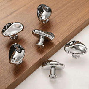 UCUBE | French Luxury Silver Modern Minimalist Chinese Style Drawer Handle Single Hole