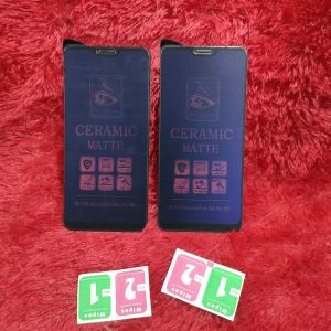 TG Tempered Glass Ceramic Oppo A5 A9 2020 Anti Gores Matte Blue Ray Full Layar