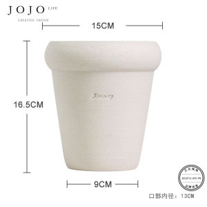 Creative Ceramic Flower Pot Jojos L. D.Tightly Grip Ice Cream Cone Plant Pots Home Decor Modern Simple Style from China
