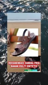 SANDAL KULIT SLOP PRIA DEWASA FORMAL ELEGAN PREMIUM 2025 DF52