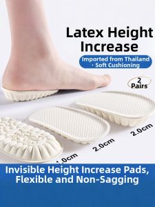FASHEHAN | Comfort Invisible Height Increasing Insoles Half Size Increase