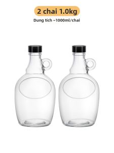 Chai Thủy Tinh Đạt Tiêu Chuẩn Thực Phẩm Dùng Cho Dầu Ăn Tại Nhà
