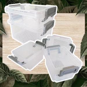 หูล็อค กล่องพลาสติกใส - กล่องจิ๋ว กล่องอเนกประสงค์ ขนาดเล็ก กล่องพลาสติกใส