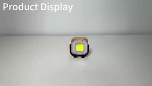 Đèn LED Làm Việc Từ Tính Hai Mặt Siêu Sáng Đèn Pin Di Động Có Thể Sạc Lại Bằng Cổng Type-C Đèn Pin EDC MINI COB Đèn Chiếu Sáng Khẩn Cấp Chống Thấm Nước