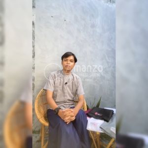 Sarung Polos Dewasa Premium MAROON MANZO | Ibadah Sholat | Muslim | Santri | Elegan