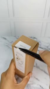 Aelyx Reed Diffuser Sunrise Bliss Pengharum Kamar Ruang Tamu Paket Diffuser 25ml dan Refill 100ml