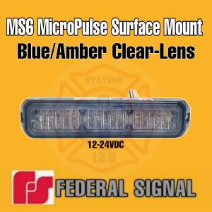 MS6 MicroPulse Surface Mount Blue/Amber