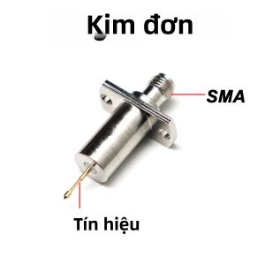 Đầu Dò RF SMA Sang Đầu Kim Cho Máy Phân Tích Phổ Theo Dõi Tín Hiệu Bộ Khuếch Đại LNA Máy Đo Dao Động Kiểm Tra Mạch Điện