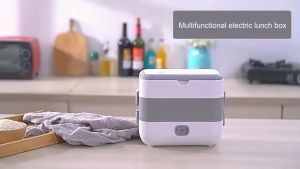 Kotak Makan Pemanas Elektrik Electric Lunch Box Stainless 1 Layer