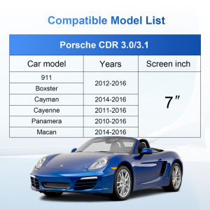 Ezonetronics | Ezonetronics Wireless CarPlay Android Auto Retrofit Kit Decoder Box for Porsche CDR 3.0 3.1 911 Cayenne Cayman Boxster Panamera