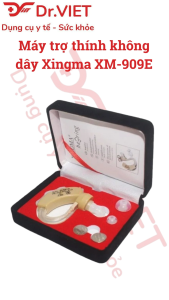 Máy trợ thính không dây Xingma XM-909E - Khuếch đại âm thanh hỗ trợ nghe rõ và giao tiếp dễ dàng điều chỉnh âm lượng linh hoạt thiết kế nhỏ gọn tiện lợi phù hợp người nghe kém suy giảm thính lực người gặp khó khăn khi nghe và giao tiếp hằng ngày