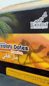 Kurma Bam Mazafati 625gr: Anggur Korma Mozafati Premium Dates Madu Lembut Iran Ranuna