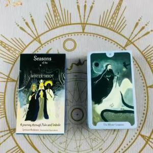 Bộ Bài Tarot Mùa Đông Của Seasons Of The Witch Dành Cho Yule Và Imbolc Thiền Định & Thực Hành Tâm Linh Trò Chơi Trên Bàn Dễ Mang Theo Khi Đi Du Lịch Dành Cho Lứa Tuổi Từ 14 Trở Lên