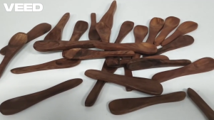 Handmade Mango Wood Sugar & Tea Spoon Set | Eco-Friendly Wooden Masala Spoons | Natural Finish | Pack of 6 | 10 cm (Approx.)