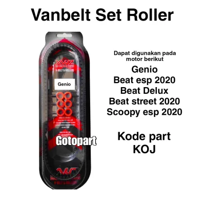 vanbelt set Genio beat 2020 beat delux Scoopy esp KOJ