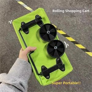 Portable Lightweight Folding Backpackable Trolley
