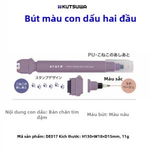 Kutsuwa | Bút Dấu Đôi Đầu Mực Phosphor