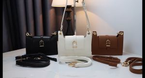 Túi cầm tay đeo chéo nữ CK2-20701342 Size :19cm*6.5cm*15cm full màu