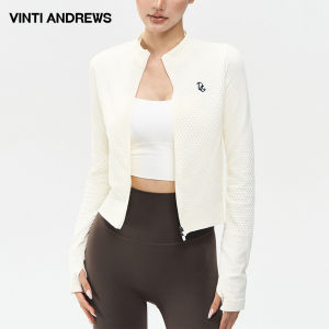 Stand Collar Fitted Yoga Top