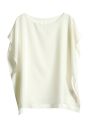 XMO | Mulberry Silk Batwing Sleeves T-shirt. 