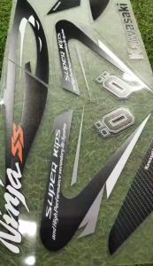 Striping Sticker Ninja Ss Bahan Polet Bahan Bening Transparan Polet Variasi
