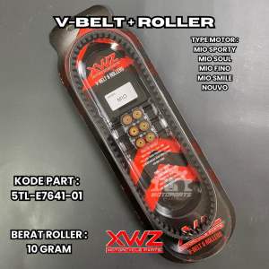 VANBELT ROLLER SET 5TL MIO SPORTY SMILE NOUVO FINO LAMA SOUL KARBU XWZ