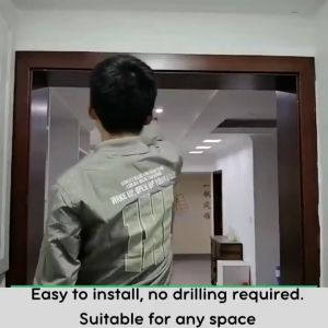 Curtain Track Punch Free Paste Slide Rail Self-Adhesive No Need To Punch Holes Pinkshop Accessories