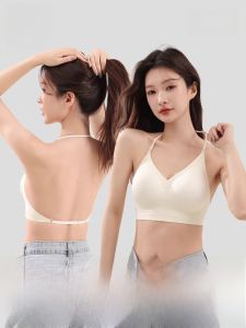 MiiOW | Áo ngực không dây cổ treo Catman Invisible Back Beauty chuyên dụng cho đồ lót mùa hè 2025 Mẫu mới Áo ngực không đường may