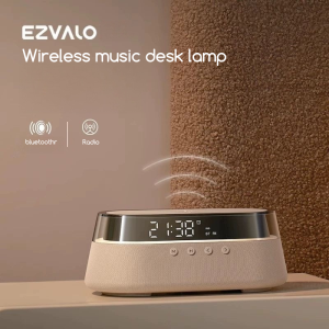 💥Dream Best🔥 Ezvalo Radio Alarm Clock | Fast Wireless Charging | Bluetooth Clock Radio | Multi-functional | Countdown Timer