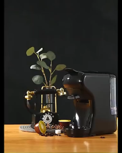 Máy Pha Cà Phê Capsule Mini 19 Bar – Tự Động Pha Espresso Americano Latte Cho Gia Đình Văn Phòng