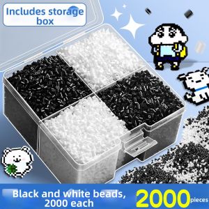 Black and White DIY Mosaic Beans No Burr