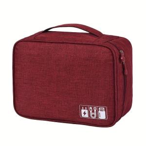 Cable Storage Bag Organizer Digital Electronic Organizer Portable USB Data Line Charger Plug Storage Bags Travel Cable Organizer