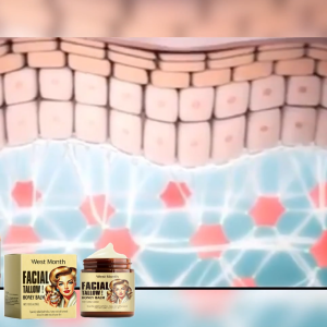 Cow fat honey moisturizing cream deeply moisturizes and nourishes the body maintaining skin elasticity. It can repair and shrink pores It can be used all over the body such as lipstick face cream moisturizer body milk etc