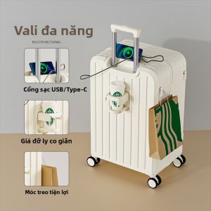 MIMANI | Vali Du Lịch Có Khóa Mật Mã 20 Inch