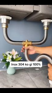 XI PHÔNG Bộ Ống Xã Bồn Chậu Rửa Chén Đôi 2 Hộc và Đơn 1 Hộc Inox Và REVIEW HƯỚNG DẪN CÁCH LẮP ĐẶT