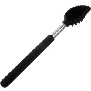 Double Sided Extendable Cactus Back Scratcher With Spikes Durable One-Hand Itch Stick Stainless Steel Telescopic Back Scratcher