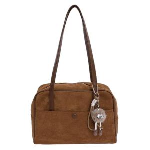 Warrior | Velvet Retro Tote Bag Large Capacity Commuter Versatile Shoulder Bag