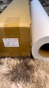 Yasen Quick-Dry Heat Transfer Sublimation Paper Roll 100GSM 9" x 100m for Heat Press Machines