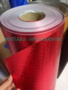 PVC MERAH METALIC PVC HEXAGONAL LAPISAN BOX KOPER LAPISAN TRIPLEK 120X50 PVC MERAH METALIC