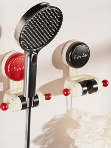 HALEXIONG | Suction Cup Colored Showerhead Stand