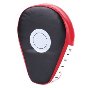 1/2Pcs Curved Boxing Hand Target PU Leather Punching Breathable Kickboxing Pads Boxing Focus Pad for MMA Martial Arts Training