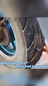 Missyou สกรูซ่อมยางแบบที่รถไม่มียางใน เล็บซ่อมยาง รถจักรยานยนต์ สกู๊ตเตอร์ยาง แบบเจาะยาง Tire Mending Nail