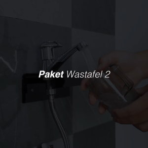 VONE Sifon Wastafel Kran Air Flexibel Stainless Paket Lengkap Wastafel 2