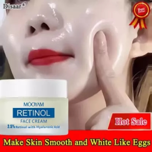 Original Retinol Cream Anti Aging Kerut Lingkaran Hitam Di Bawah Kantung Mata Memutihkan Mengangkat Dan Melembabkan Perawatan Wajah 50g