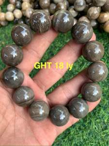 Chuỗi Tay GỖ HOÁ THẠCH - Tự Nhiên - Size 18ly - Phù Hợp Tay Nam - GIÁ Ưu Đãi Khi Mua 2V Trở Lên (CTGHT)