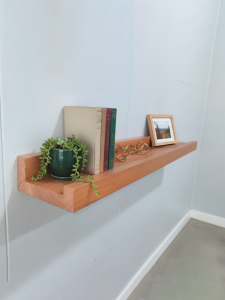Manicure Display Shelf Solid Wood Plate