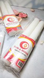 HIGH QUALITY SUN&MOON ESPERMA WHITE CANDLE no5/no12/no18/UTILITY/no22