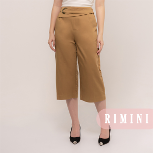 RIMINI - Bawahan Wanita Celana Kulot Non Formal Bodycon Big Size - Elodya Cullottes Pants - 85713