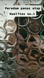 ALUMINIUM BUBBLE FOIL ANTI PANAS / INSULASI ATAP / PEREDAM PANAS ATAP PER ROLL