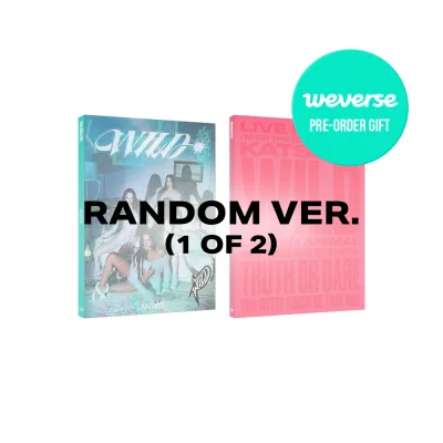 [ +WEVERSE GIFT ] KATSEYE - [ WILD ] Photobook ver